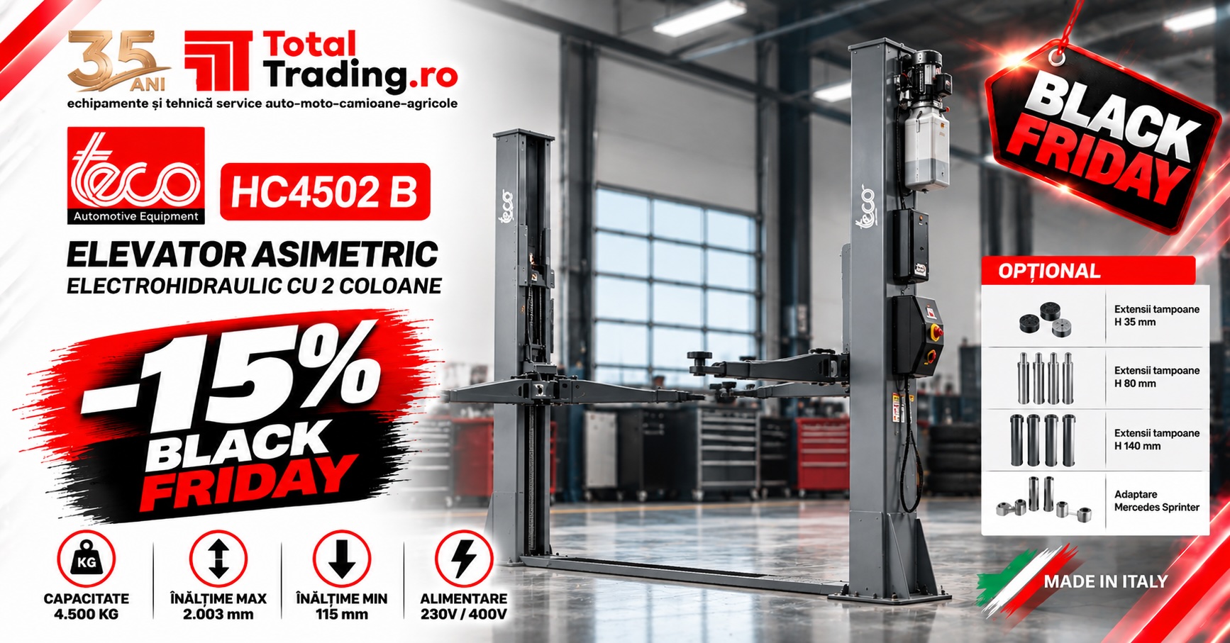 BLACK FRIDAY - ECHIPAMENTE CU OFERTE REDUSE CU pana la 18% 4