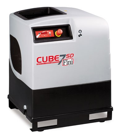 Compresor aer cu surub elicoidal Fini CUBE SD 710
