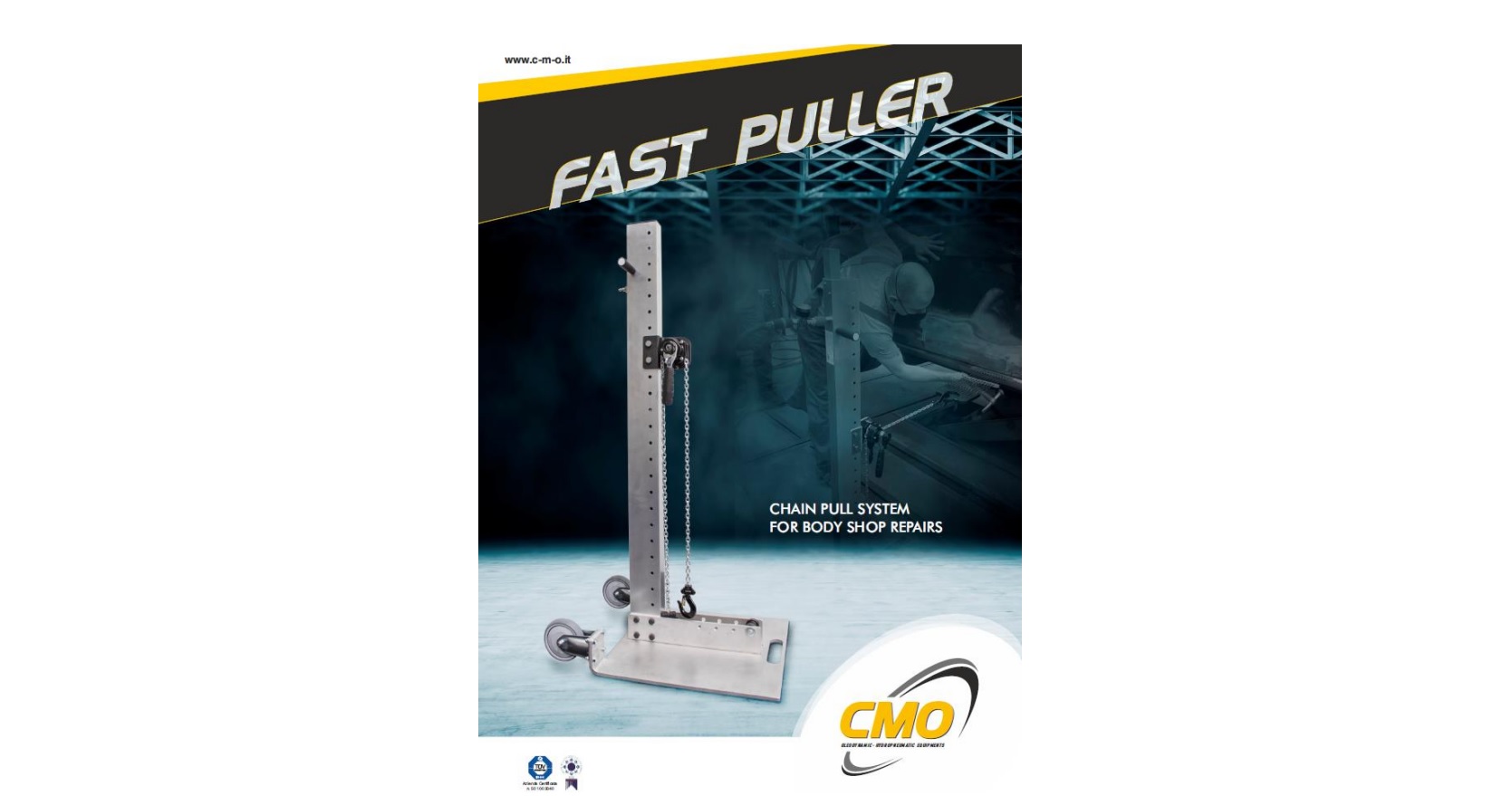 Sistem de tragere pentru redresat caroserii CMO Fast Puller 0