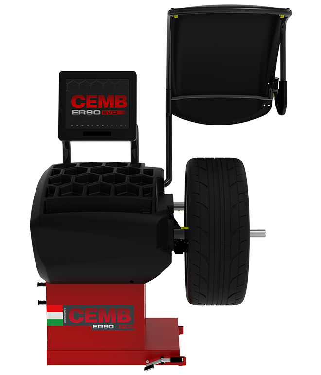 Masina pentru echilibrat roti de autoturisme si autoutilitare CEMB ER90EVO 1